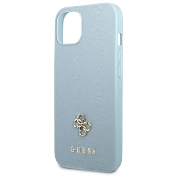 Etui Guess GUHCP13SPS4MB für iPhone 13 mini 5,4" Hardcase Saffiano 4G Small Metal Logo