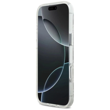 Etui Ochronne do iPhone Air Karl Lagerfeld IML Head Logo MagSafe Szary