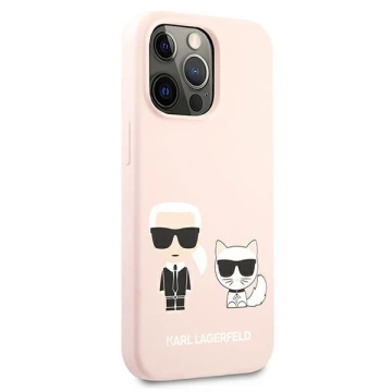Etui Karl Lagerfeld KLHCP13LSSKCI do iPhone 13 Pro / 13  6,1" hardcase Silicone Karl & Choupette