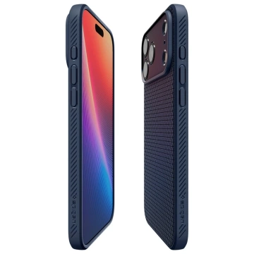Etui Spigen Liquid Air MagSafe iPhone 17 Pro Max Granatowy Navy Blue