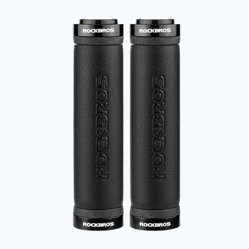 Rockbros 40210003001 Mikrofaser-Fahrradlenkergriffe – Schwarz