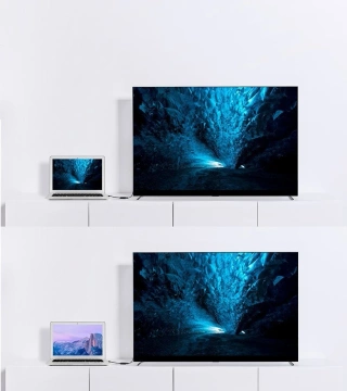 UGREEN Adapterkabel Kabel von DisplayPort (männlich) auf HDMI (weiblich) (unidirektional) 1080P 60Hz 12bit schwarz (40362)