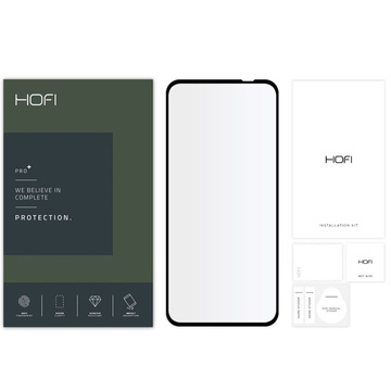 Gehärtetes Glas Hofi Glass Pro für Realme 9 Pro Plus Schwarz