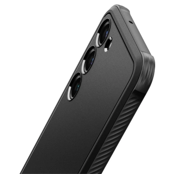 Etui für Spigen Rugged Armor für das Samsung Galaxy S23 Plus Mattschwarz
