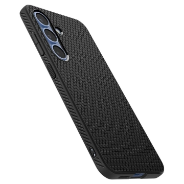 Etui für Samsung Galaxy S25 Plus Mattschwarz Spigen Liquid Air