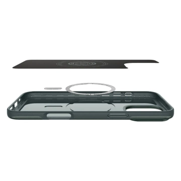 Etui Spigen Thin Fit Mag MagSafe für Apple iPhone 16 Pro Max Abyss Green