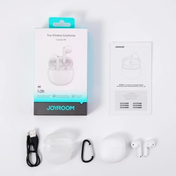 TWS Joyroom Funpods Series JR-FB1 Bluetooth 5.3 kabellose Kopfhörer – Weiß