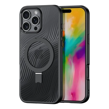 Schutzhülle für iPhone 16 Pro Max Dux Ducis Aimo Mag Schwarz