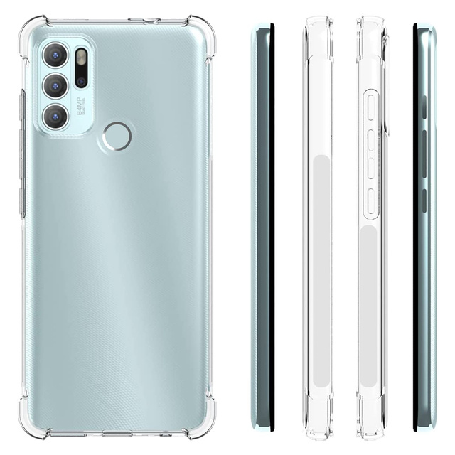 Etui pancerne ShockProof Alogy do Motorola Moto G60s Przezroczyste
