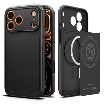 Etui do iPhone 17 Pro Spigen Thin Fit Mag MagSafe Black