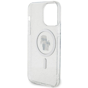 Etui Karl Lagerfeld KLHMP15XHGKCNOT iPhone 15 Pro Max 6,7" transparentes Hardcase Karl