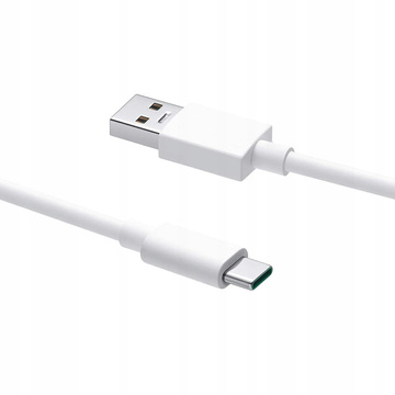 Kabel przewód Oppo DL129 USB do USB-C Type C 1m Biały