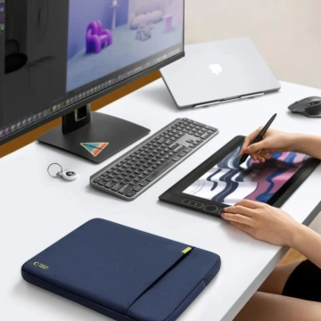 Etui Tech-Protect Defender Laptop 15–16" Navy Blue Pokrowiec