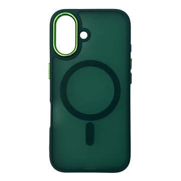 Etui Wozinsky MagSafe do Samsung Galaxy S25 Magnetic Case Zielone