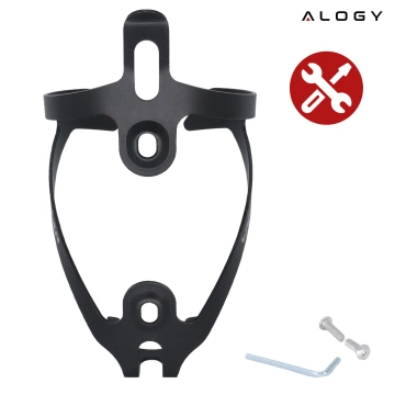 Fahrradflaschenhalter, universell, schwarz