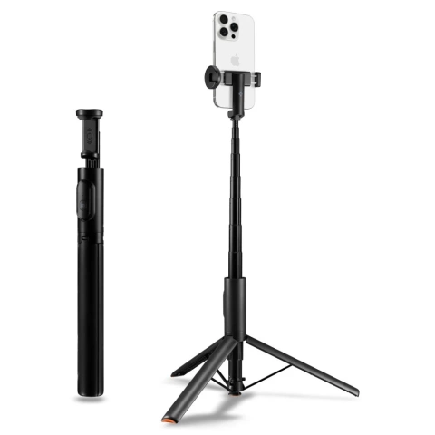 Spigen S541W Stativ Selfie Stick 146 cm mit Bluetooth Fernbedienung