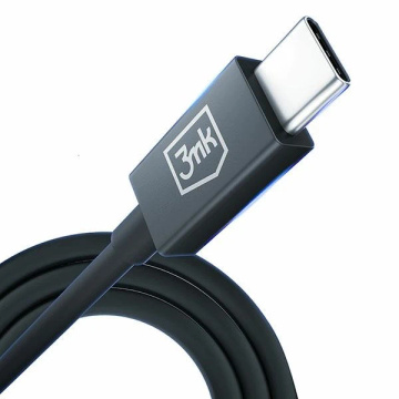 3MK Hyper ThunderBolt Kabel USB-C/USB-C 1 m 240 W 5 A