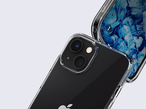Spigen Liquid Crystal Hülle für Apple iPhone 13 Kristallklares Glas