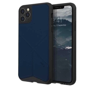 UNIQ Hülle Transforma iPhone 11 Pro Max blau / marineblauer Panther