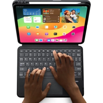 Schutzhülle mit Bluetooth-Tastatur für iPad Pro 11 (2024) DUX DUCIS DK Schwarz