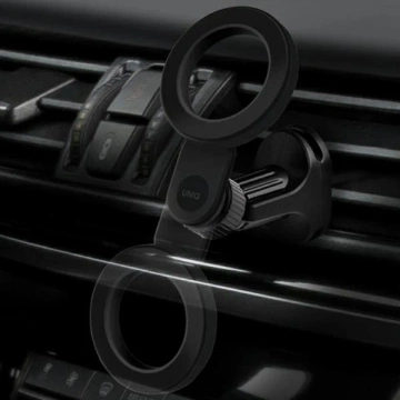 Uchwyt Samochodowy UNIQ Trelix Car Magnetyczny na Kratkę Czarny