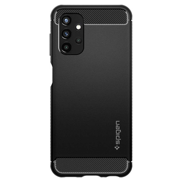 Etui Spigen Rugged Armor für Samsung Galaxy A13 4G / LTE Mattschwarz