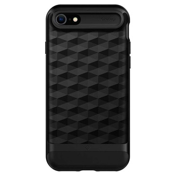 Etui Caseology Parallax für Apple iPhone 7 / 8 / SE 2020 / 2022 Mattschwarz
