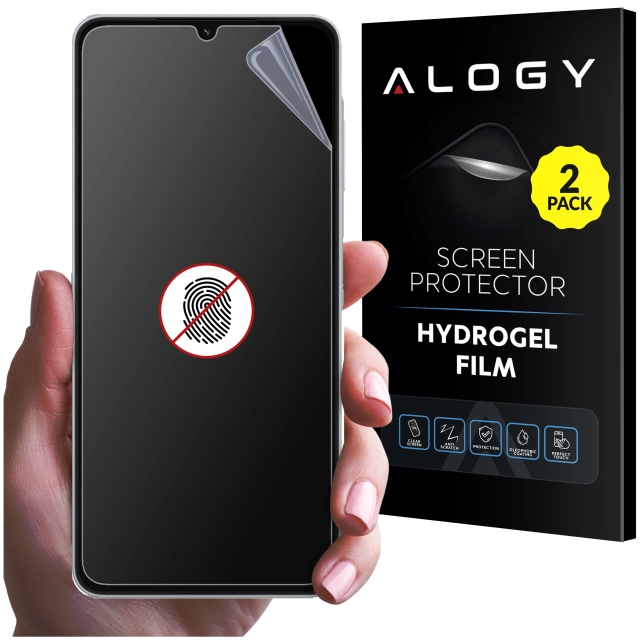 2x Folia "MATOWA" do Samsung Galaxy A06 5G Hydrożelowa Alogy HydroSkin Matte Pro™ na ekran do etui "BEZ ODCISKU PALCÓW"