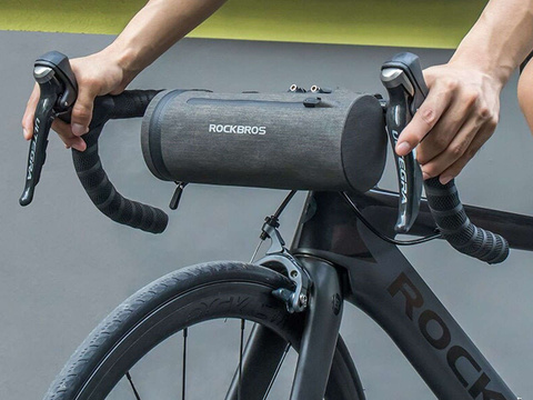 Wasserdichte Koffertasche RockBros AS-051 Fahrradlenkertasche Grau
