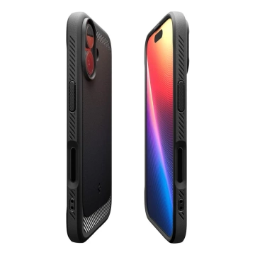 Etui Ochronne do iPhone 17 Spigen Rugged Armor MagSafe Matte Black