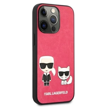 Karl Lagerfeld KLHCP13LPCUSKCP iPhone 13 Pro / 13 6.1 "fuchsia / fuchsia Hardcase Ikonik Karl