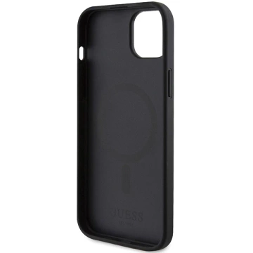Etui Guess GUHMP15MPSAHMCK für iPhone 15 Plus 6,7" Hardcase Saffiano MagSafe Zarny/Schwarz