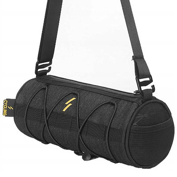 Alogy Fahrradtasche Radstange Fahrradtasche Wasserdichte Fahrradtasche 2,5 L Schwarz