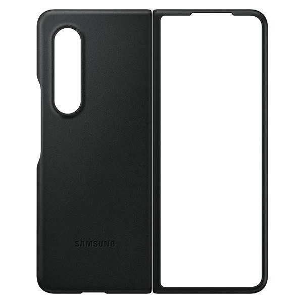Etui Samsung EF-VF926LBEGWW do Samsung Galaxy Z Fold 3 czarny/black Leather Cover