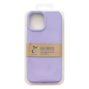 Eco Case Case für iPhone 11 Pro Max Silikonhülle Handyhülle Lila
