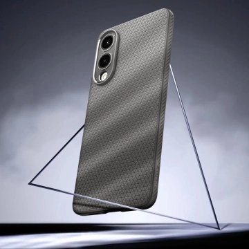 Samsung Galaxy S25 Edge Spigen Liquid Air Hülle Grau