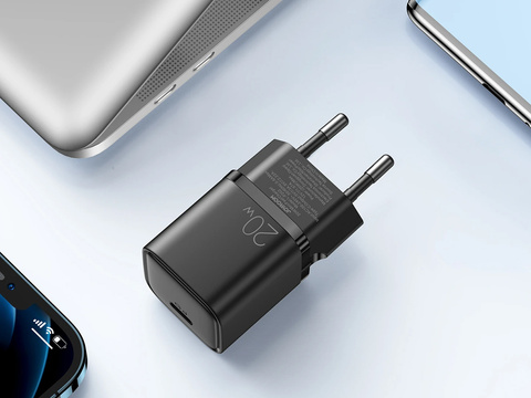 Ladegerät Joyroom L-P202 Netzgerät Wandladegerät USB-C Type C PD + QC3.0 20W