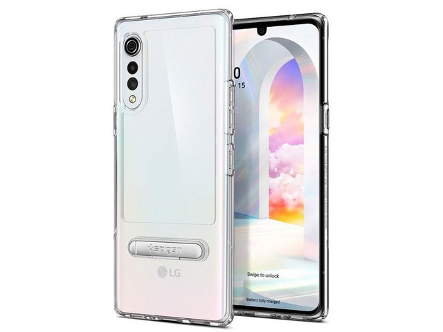 Etui Spigen Slim Armor Essential S do LG Velvet Clear