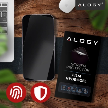 Hydrogel-Folie für Apple iPhone 16 Pro – Flexibler Displayschutz, selbstheilend, passgenau und hochtransparent – ​​Alogy Hydrogel Film™