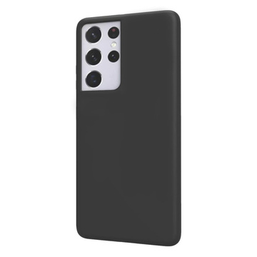 Matte Hülle 3mk Matt Hülle für Samsung Galaxy S21 Ultra 5G Schwarz
