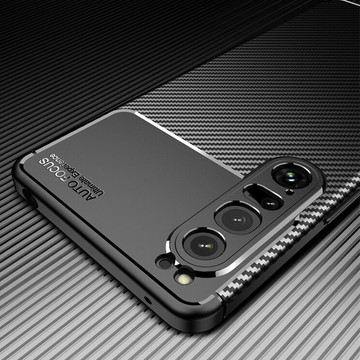 Etui pancerne obudowa Alogy TPU Carbon Case do Sony Xperia 1 IV 2022 Black