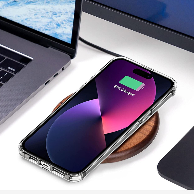 Etui ochronne obudowa Alogy Hybrid Case do Apple iPhone 14 Pro Przezroczyste + 3x szkło na ekran + 1x szkło na obiektyw