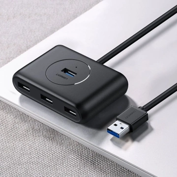 Ugreen HUB 4x USB 3.2 Gen 1 (0,5 m Kabel) schwarz (20290)