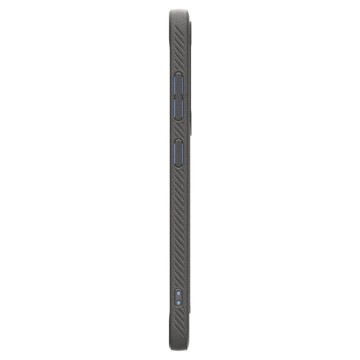 Hülle für Samsung Galaxy S25 Marmorgrau Spigen Rugged Armor Mag MagSafe