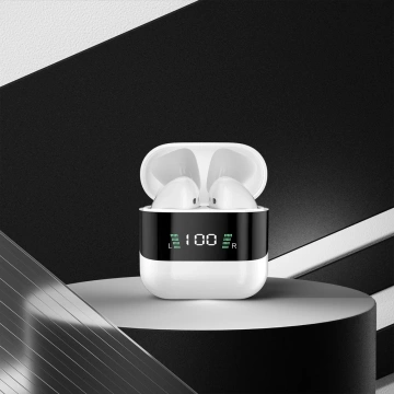 Dudao U15S In-Ear TWS Kopfhörer mit Ladezustandsanzeige weiß (U15S)