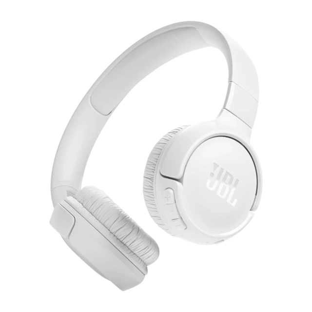 JBL Tune 520BT kabellose On-Ear-Bluetooth 5.3-Kopfhörer – Weiß