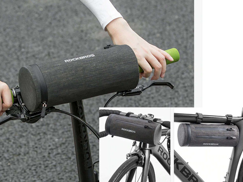 Wasserdichte Koffertasche RockBros AS-051 Fahrradlenkertasche Grau