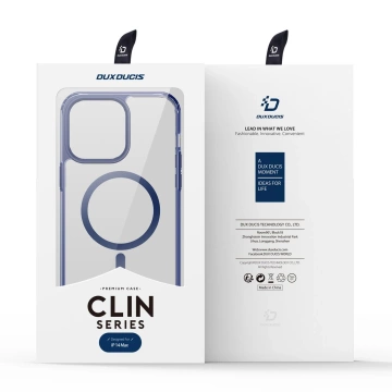 Dux Ducis Clin2 Hülle iPhone 14 Plus Magnetische MagSafe Hülle blau