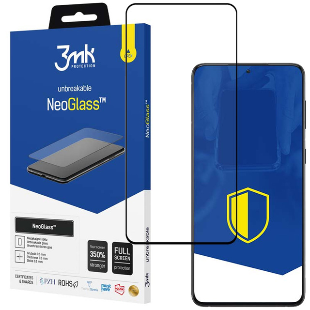 Szkło niepękające 3mk NeoGlass 8H do Xiaomi Mi 10T Lite Black