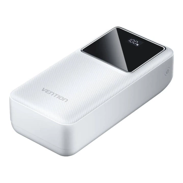 Powerbank Vention FHMW0 30000mAh, 22,5W Weiß